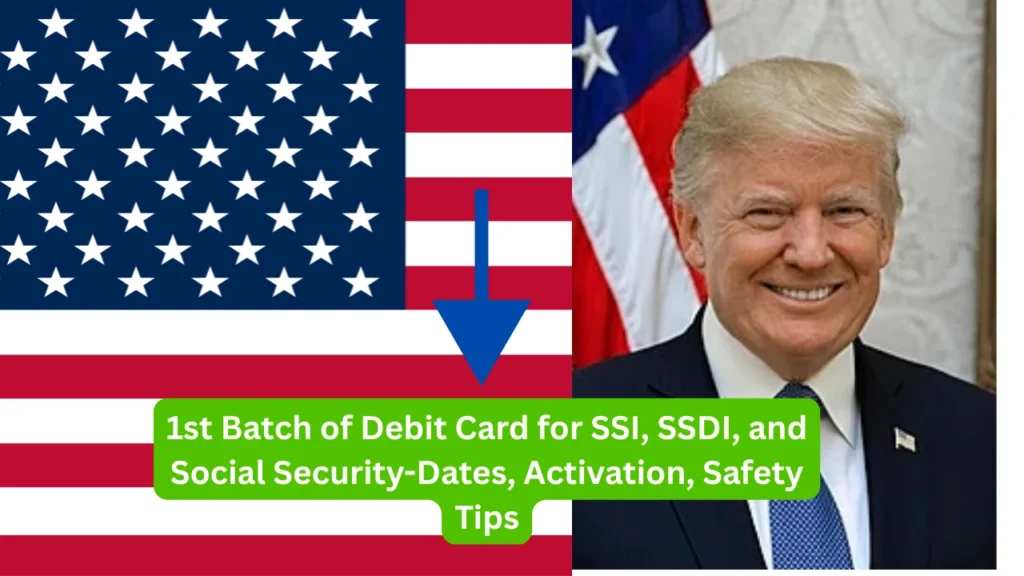 1st Batch of Debit Card