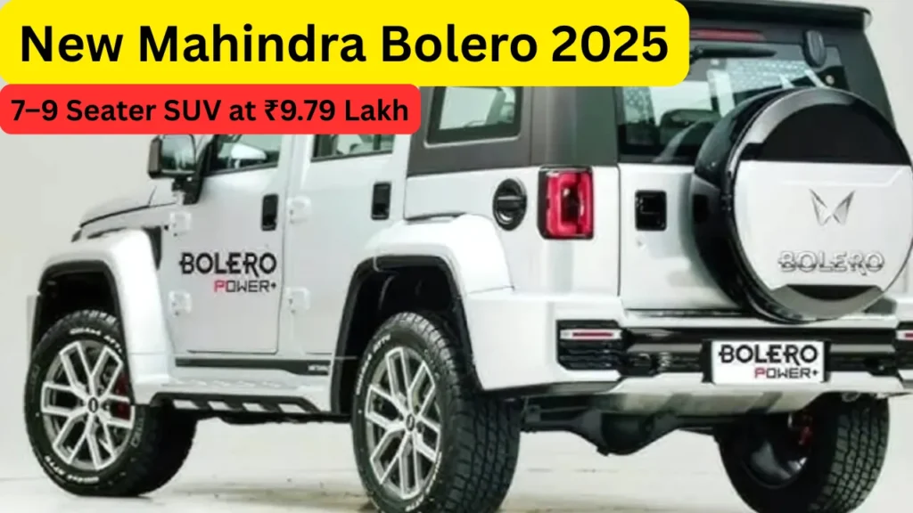 New Mahindra Bolero
