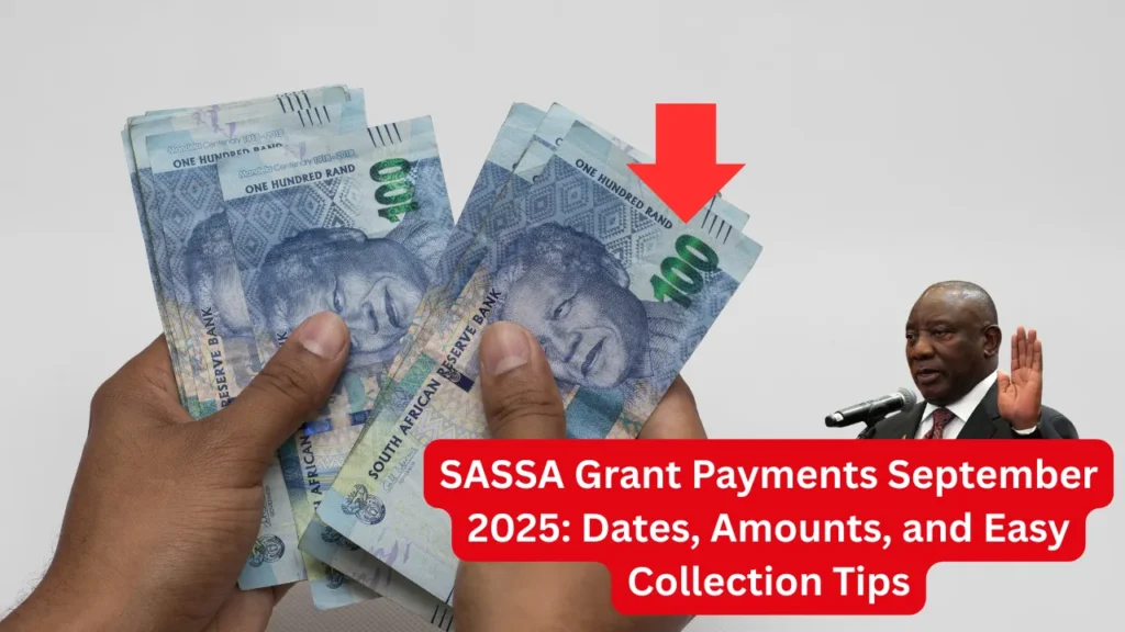 SASSA Grant Payments September 2025