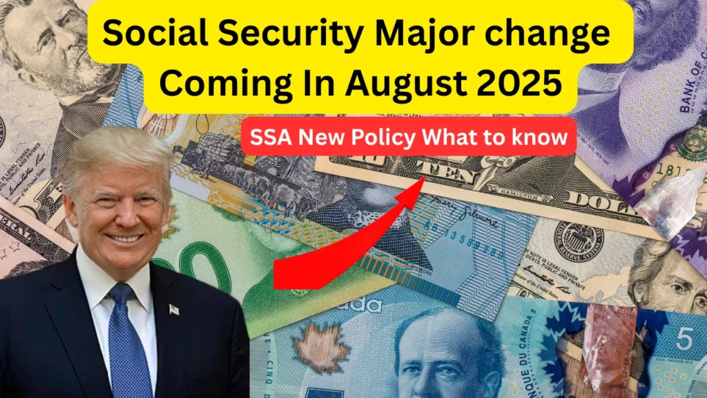 Social Security Major change coming August 2025