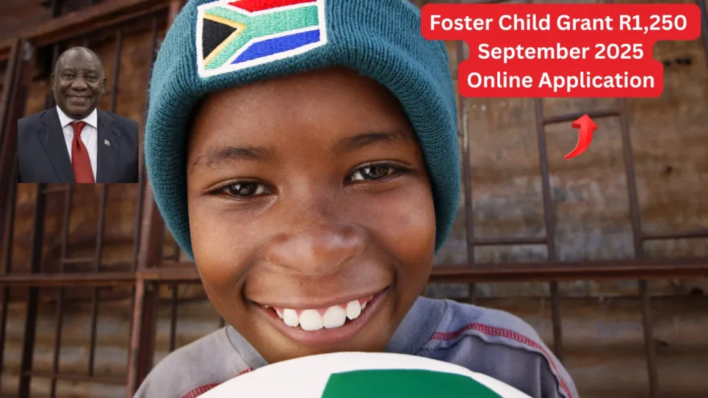 Foster Child Grant R1,250 September 2025