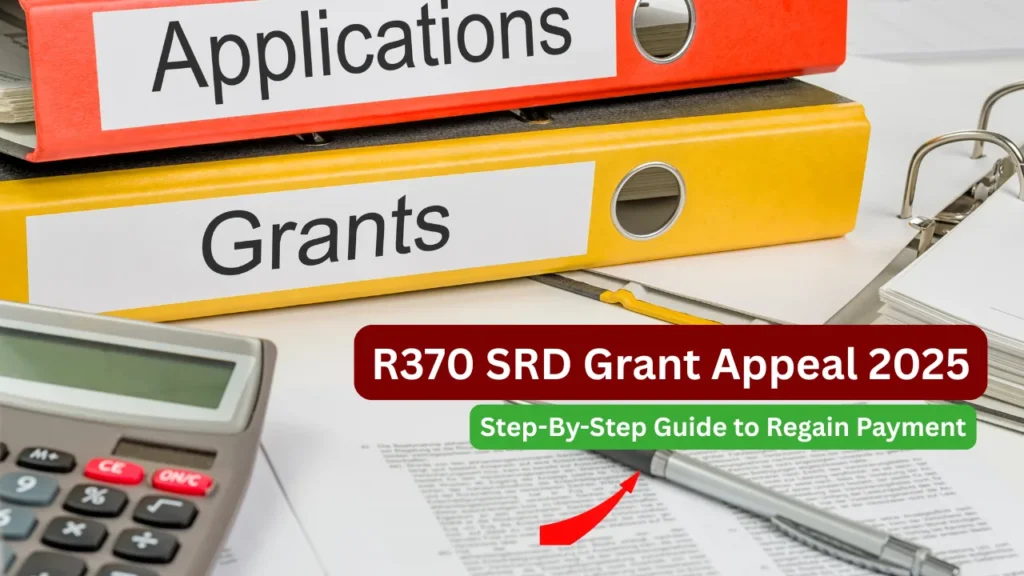 R370 SRD Grant Appeal 2025