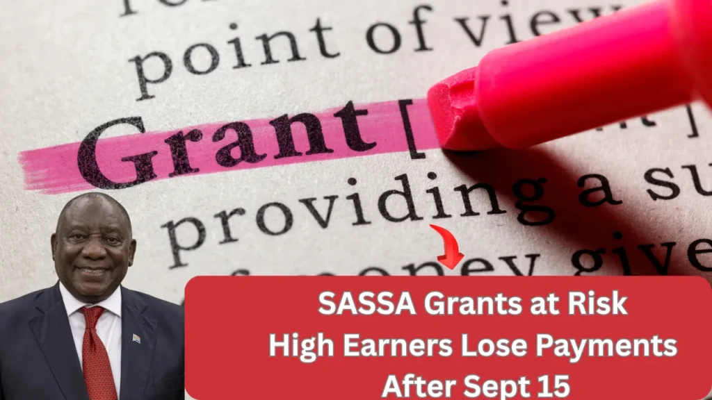 SASSA Grants at Risk