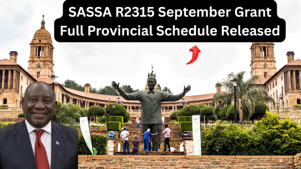SASSA R2315 September Grant