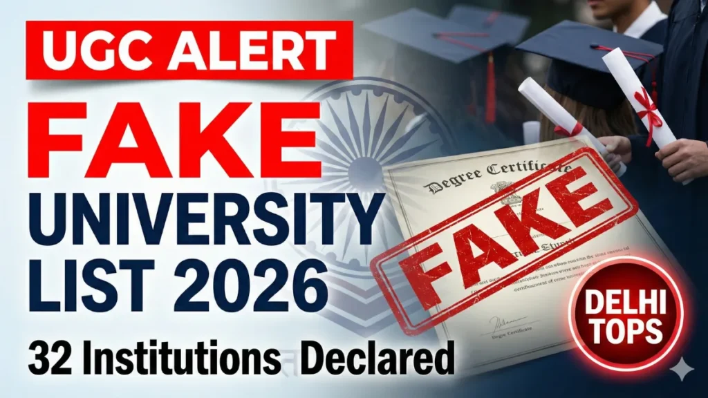 UGC Fake University List 2026