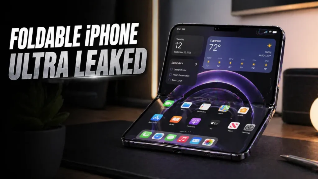 Apple Foldable iPhone Leak
