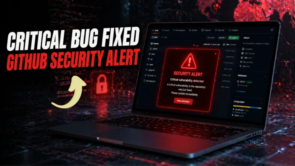 GitHub Fixes Critical Remote Code Execution Vulnerability