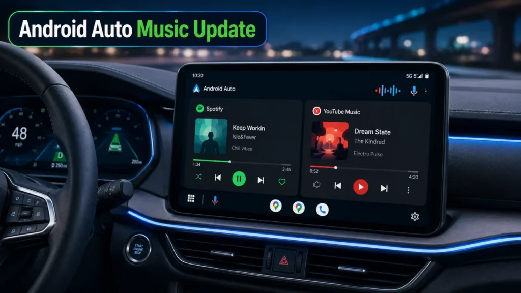 Android Auto Is Getting Massive Music App Redesigns
