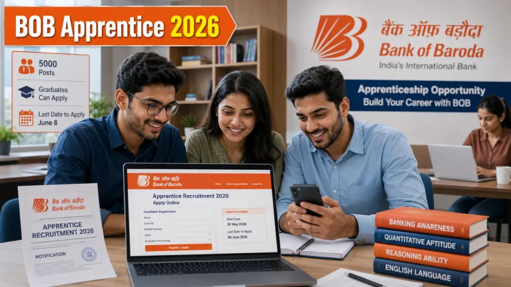 BOB Apprentice Recruitment 2026 Begins