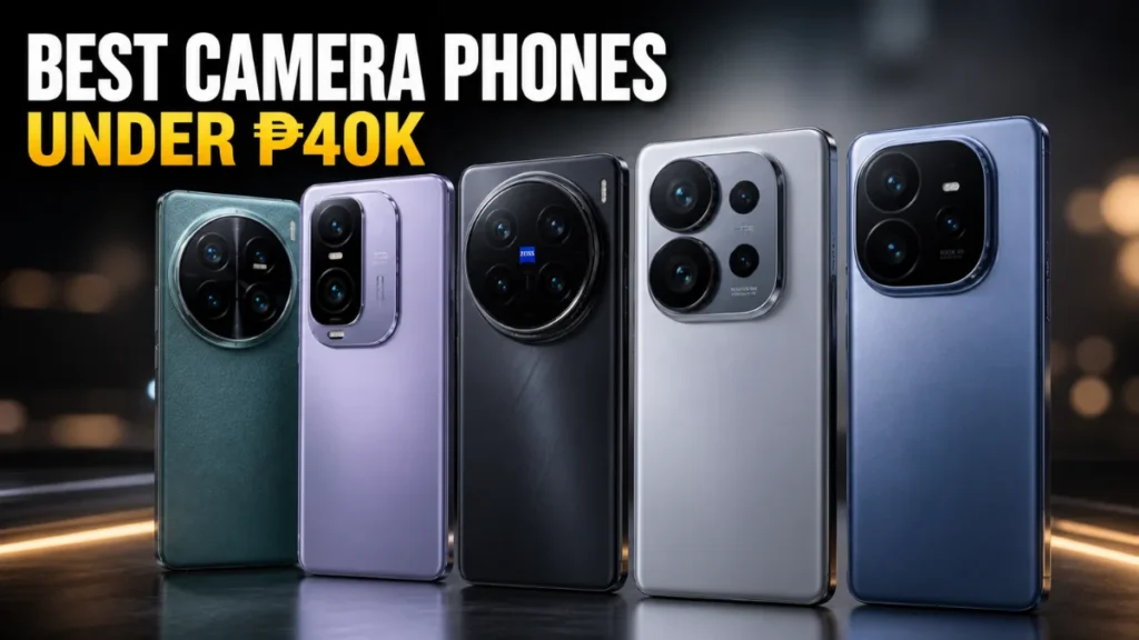 Best Camera Phones Under Php 40K