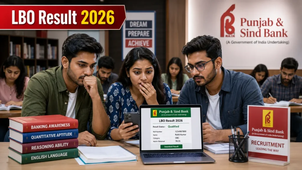 Punjab and Sind Bank LBO Result 2026