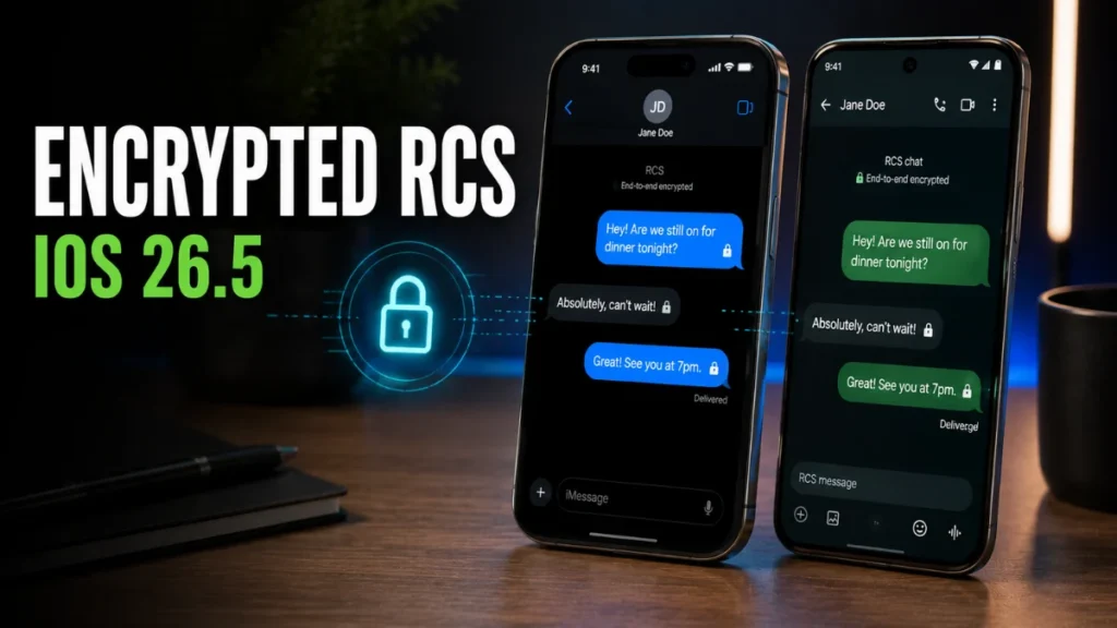 RCS Messaging In iOS 26.5