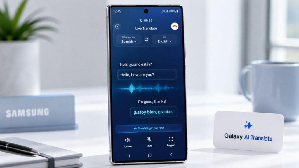 Samsung Galaxy AI Live Translate Upgrade
