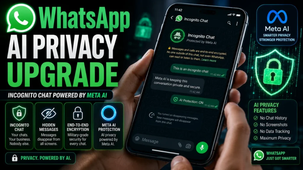 Whatsapp Incognito Chat Meta AI Feature