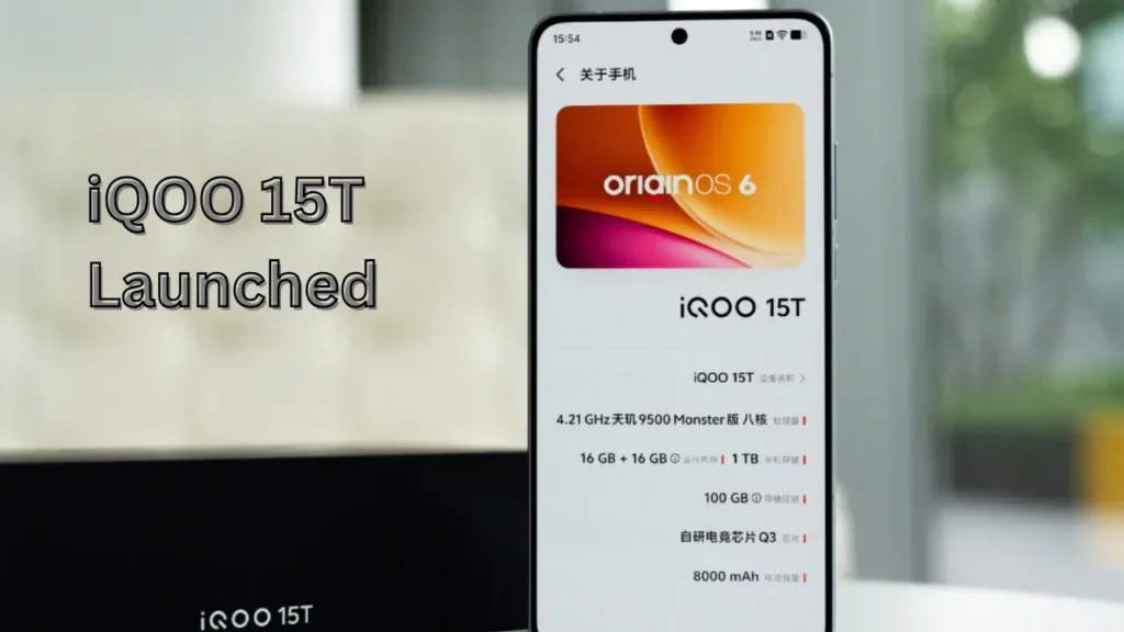 iQOO 15T Launched In China With 200MP Camera