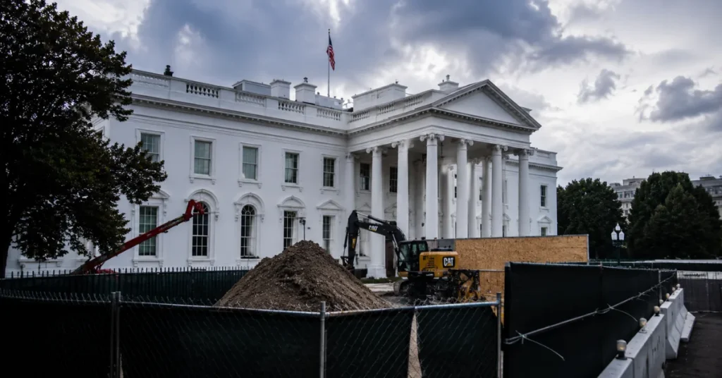 East Wing Ballroom Executive Residence Contract