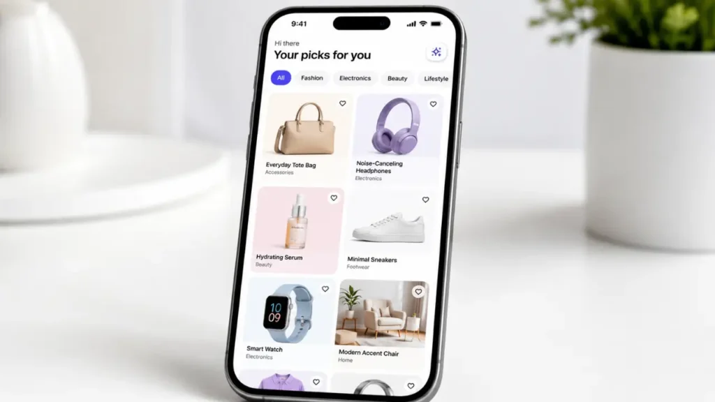 The Mall Online Shopping App helps users track sales